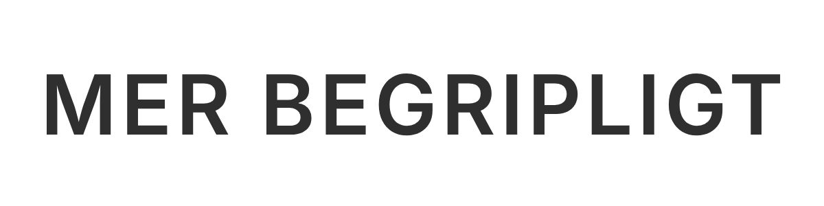 Mer begriplig revision